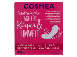 Cosmea Slipeinlagen Lang mit Frischeduft 48 Stueck