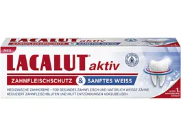 LACALUT Aktiv Zahnfleischschutz Sanftes Weiss Zahncreme