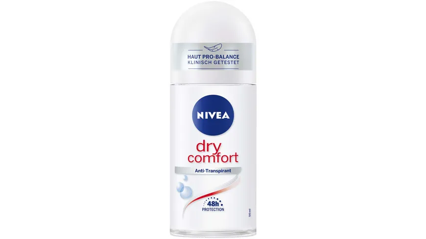 NIVEA Deo Roll-On Dry Comfort Antitranspirant 50 Ml