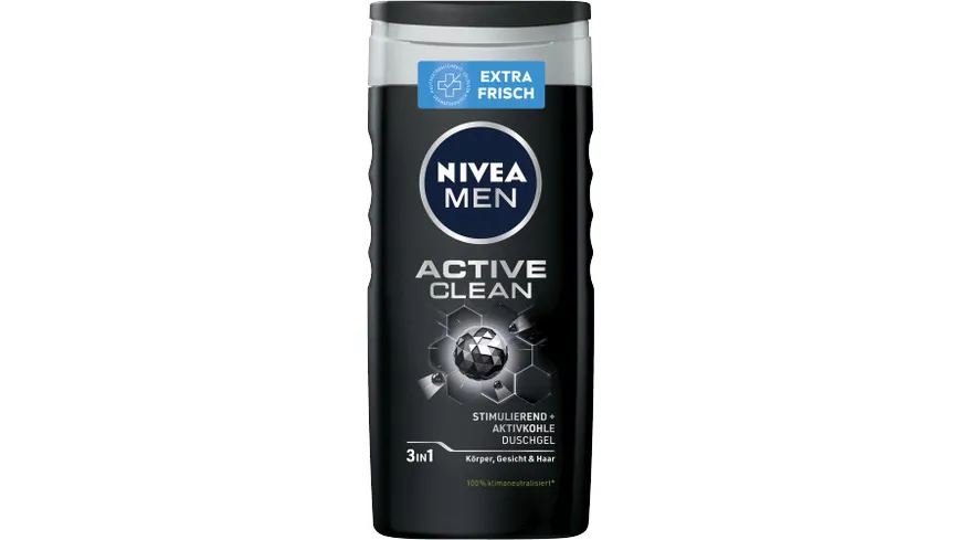 NIVEA MEN Duschgel Active Clean 3in1