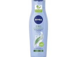 NIVEA 2in1 Shampoo Spuelung Pflege Express