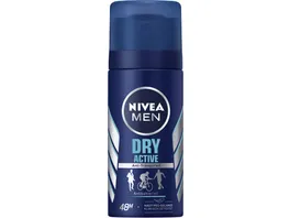 NIVEA Men Deo Spray Dry Active Mini Antitranspirant 35ml