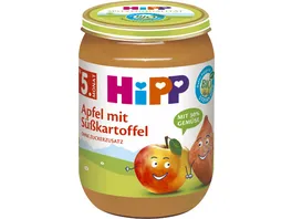 Hipp Frucht und Gemuese Apfel mit Suesskartoffel ohne Zuckerzusatz 190g
