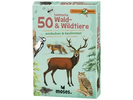 moses Expedition Natur 50 heimische Wald Wildtiere