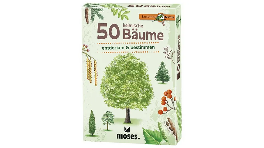 moses. - Expedition Natur - 50 heimische Bäume