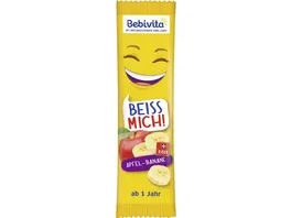Bebivita Fruechte Riegel BEISS MICH Apfel Banane 25g