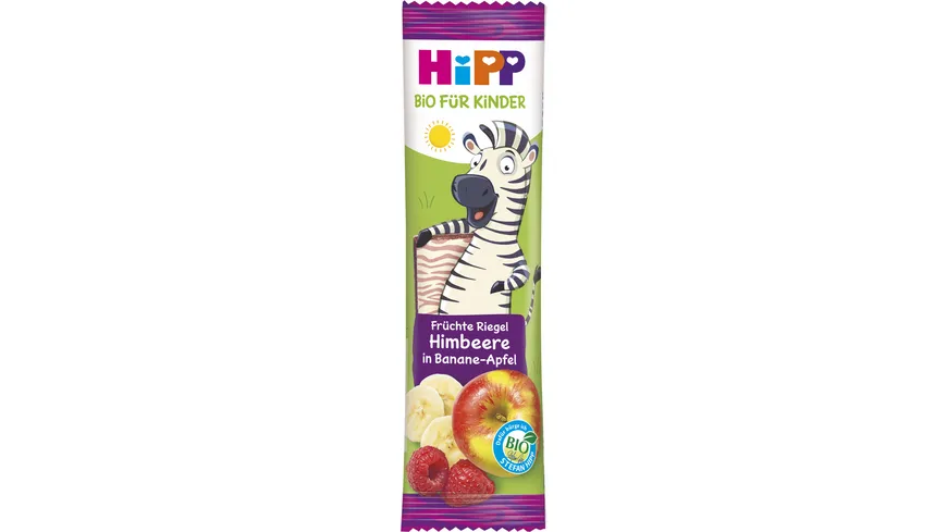 Hipp Fruchte Riegel Himbeere In Banane Apfel Online Bestellen Muller