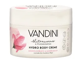 VANDINI HYDRO Body Creme Magnolienbluete Mandelmilch Normale bis trockene Haut 200 ml