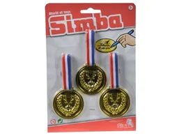 Simba Drei Medallien