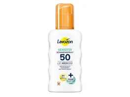 LAVOZON Sonnenspray sensitiv LSF 50