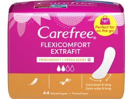 Carefree FlexiComfort ExtraFit Frischeduft 44 Stueck
