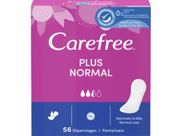 Carefree Plus Normal 56 Stueck