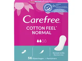 Carefree Cotton Feel Normal 56 Stueck