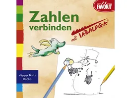 Zahlen verbinden mit Tabaluga Beschaeftigungsbuechlein aus der Serie Happy Kids Books