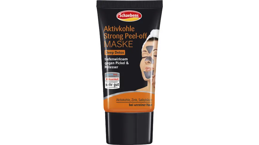 Schaebens Aktivkohle Strong Peel Off Maske Online Bestellen Muller