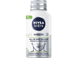 NIVEA Men Sensitive All in One Balsam Gesicht 3 Tage Bart 125 Ml