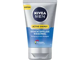 NIVEA MEN Gesichtspflege Waschgel Active Energy