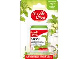 Fit Vital Stevia Suessstofftabletten