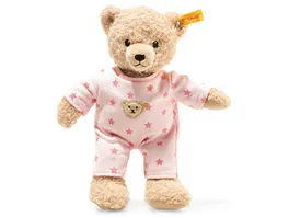 Steiff Teddy and Me Teddybaer Maedchen Baby mit Schlafanzug 25 cm rosa