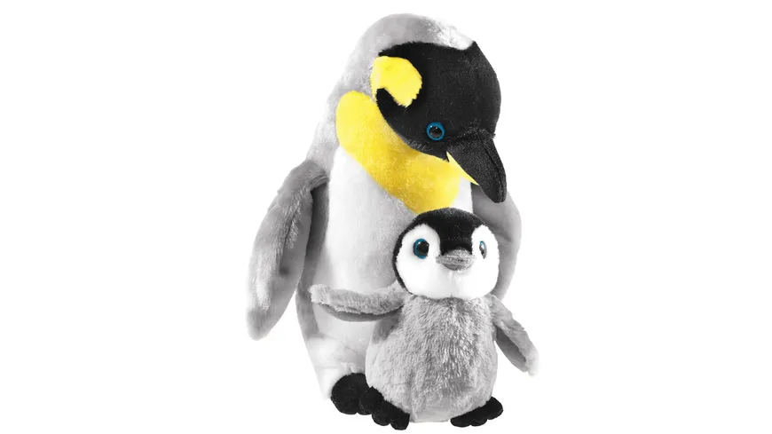 Heunec - Misanimo - Pinguin mit Baby, 30 cm