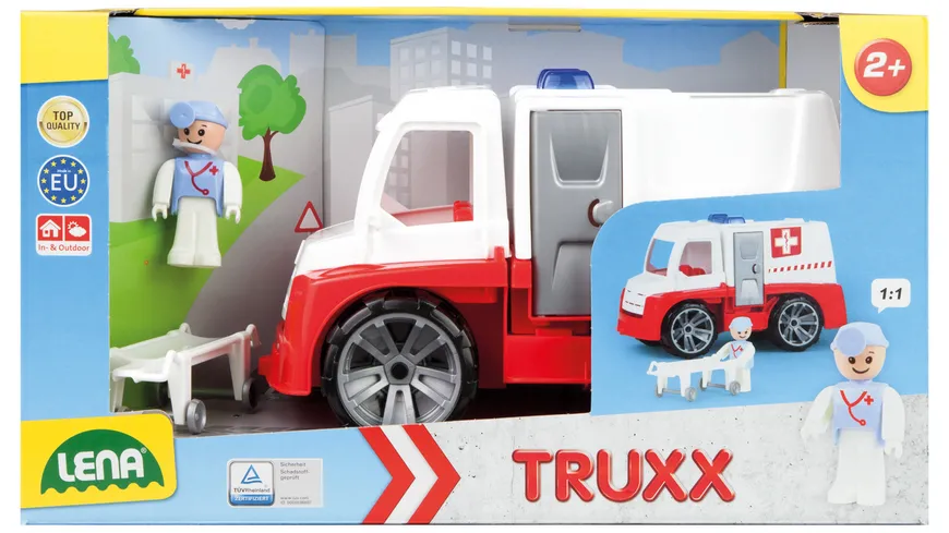 Lena - Truxx Krankenwagen mit Zubehör