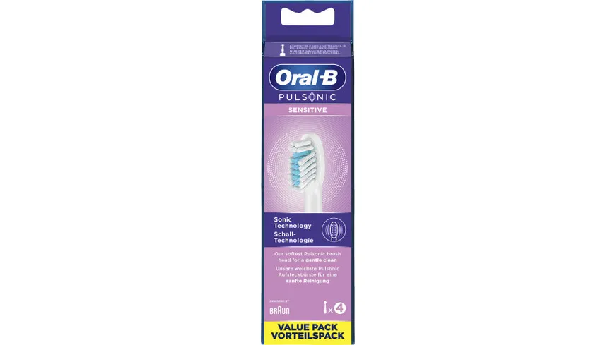 Oral B Pulsonic Sensitiv Aufsteckbursten Online Bestellen Muller