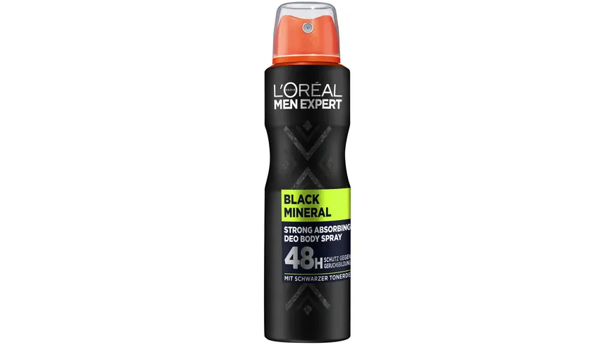 L Oreal Paris Men Expert Deo Spray Black Mineral Online Bestellen Muller