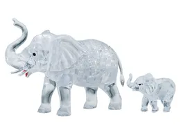 HCM Kinzel Crystal Puzzle Elefantenpaar