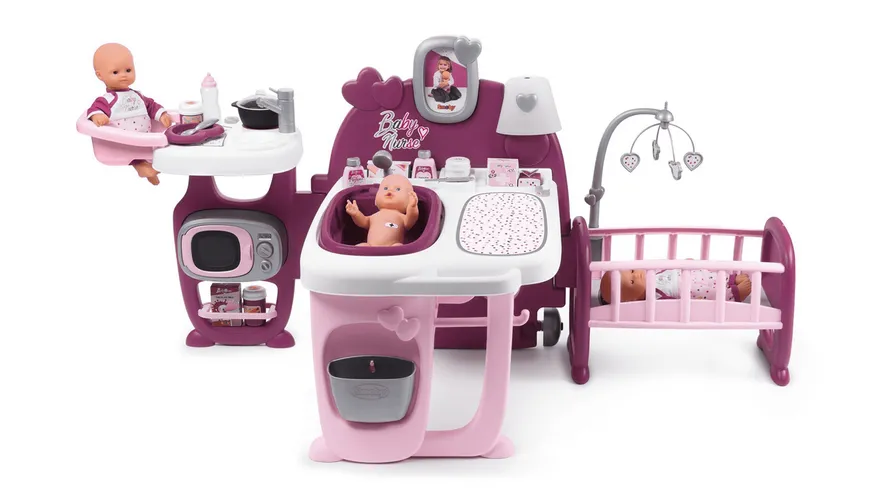 Smoby - Baby Nurse Puppen-Spielcenter