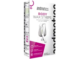 andmetics Body Wax Strips