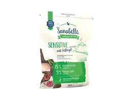 Sanabelle Katzentrockenfutter Sensitive Gefluegel 400 g
