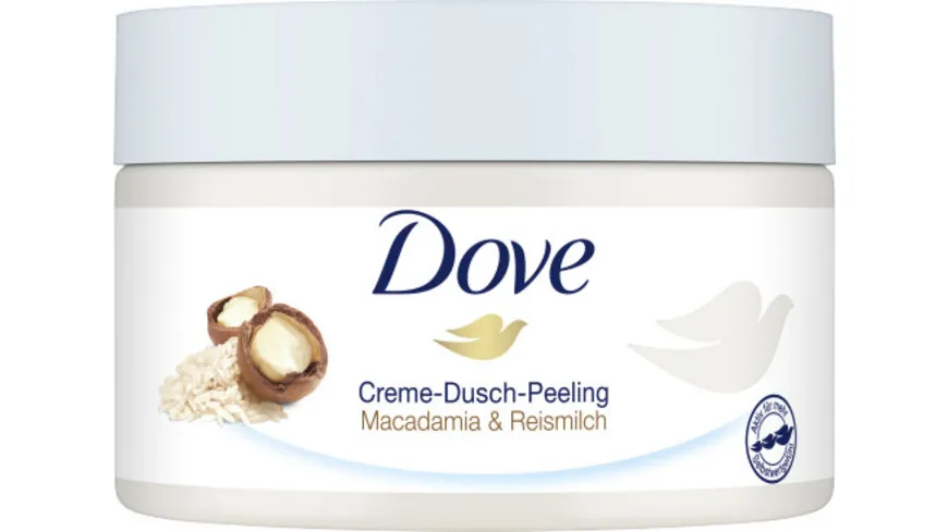 Dove Dusch-Peeling Macadamia & Reismilch 225 ml