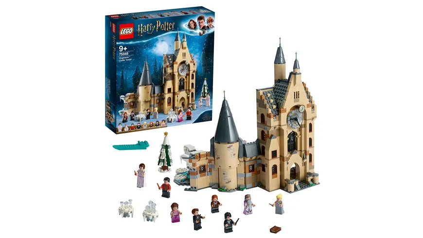 LEGO Harry Potter 75948 Hogwarts Uhrenturm Set, Schloss Spielzeug