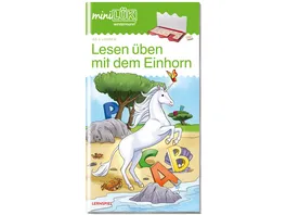 miniLUeK Vorschule Vorschule 1 Klasse Deutsch Lesen ueben mit dem Einhorn