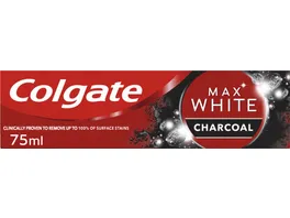 Colgate Max White Charcoal Zahnpasta Mit Aktivkohle Tube 75 ml