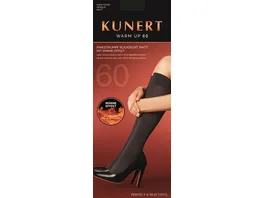 KUNERT Damen Kniestruempfe WARM UP 60 DEN mit waermender Funktion