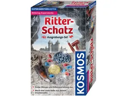 KOSMOS Ritter Schatz Ausgrabungs Set Experimentierkasten
