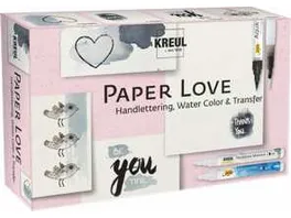 KREUL Paper Love Set