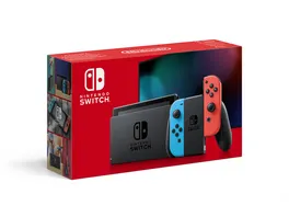 Nintendo Switch Konsole Neon Rot Neon Blau