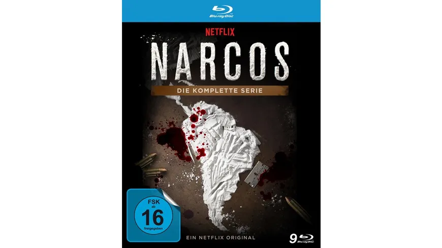 NARCOS - Die komplette Serie (Staffel 1 - 3)  [9 BRs]