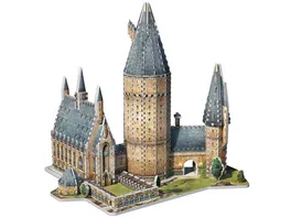 Wrebbit 3D Puzzle Harry Potter 3D Puzzle Hogwarts Grosse Halle 850 Teile