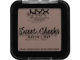 NYX PROFESSIONAL MAKEUP Blush Sweet Cheeks Creamy Powder Blush Matte