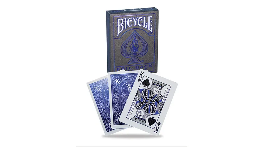 Bicycle - Metalluxe Blue Spielkarten