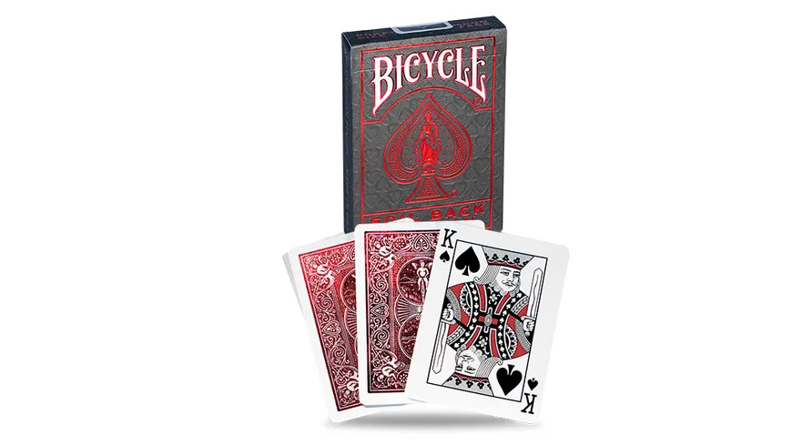 Bicycle - Metalluxe Red Spielkarten