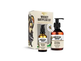 BROOKLYN SOAP COMPANY Whiskey Bartpflege Set