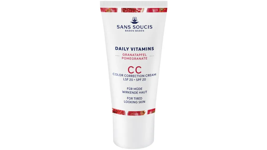 Sans Soucis Daily Vitamins Granatapfel Cc Cream Lsf Anti Mudigkeit Online Bestellen Muller