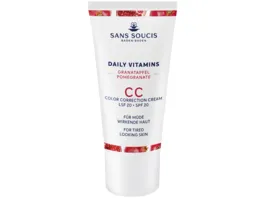 SANS SOUCIS Daily Vitamins Granatapfel CC Cream LSF 20 Anti Muedigkeit