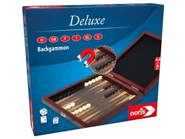 Noris Spiele Deluxe Reisespiel Backgammon