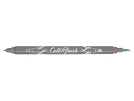 ONLINE Calligraphy Brush Pen metallic blue