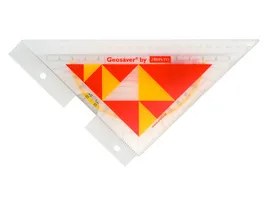 ARISTO Geometrie Dreieck mit Ordnerleiste 16cm